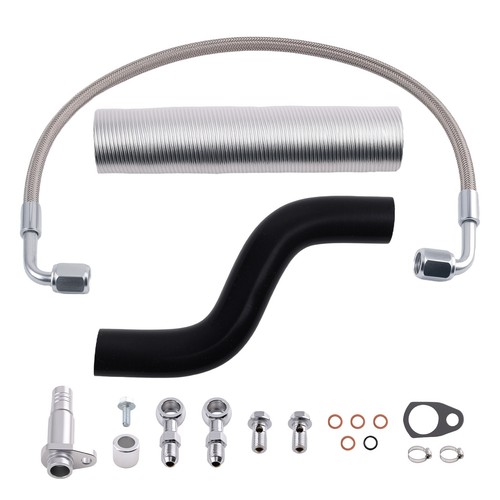 New oil feed return line - return,