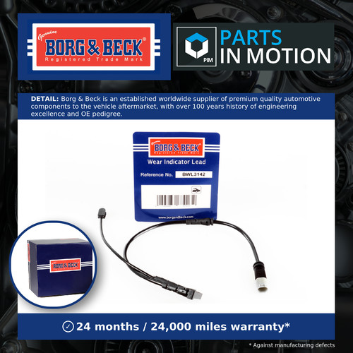 Brake pad wear indicator - pad,