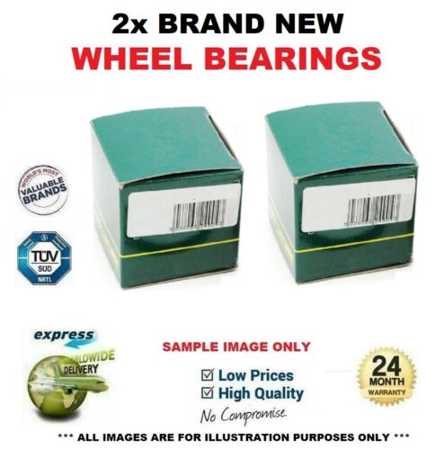 Front axle wheel bearings - front,
