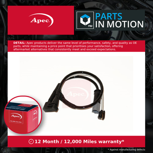 Brake pad wear indicator - wear,