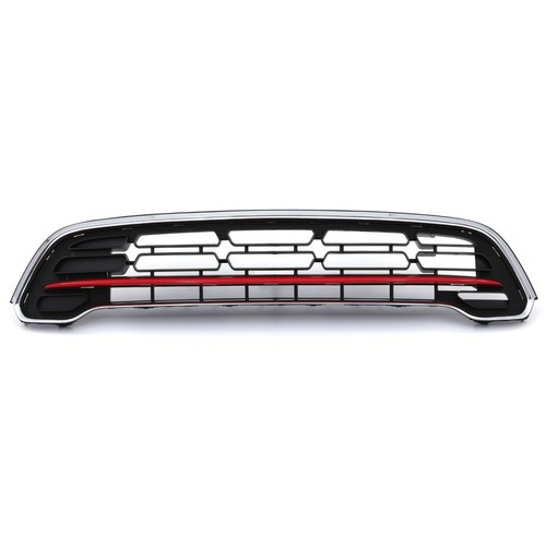 Chrome red strip grille for - grille,