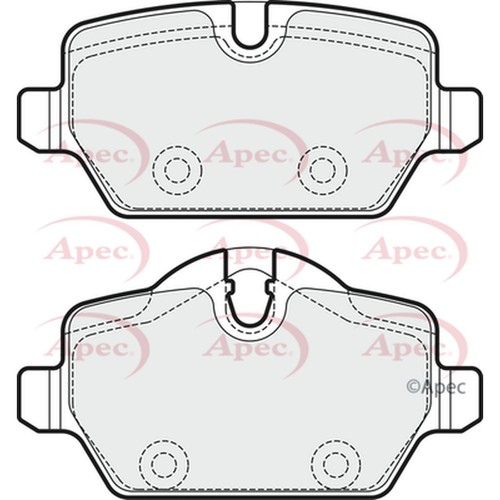 Brake pads set - set, for
