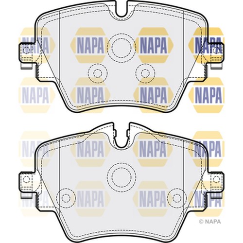 Brake pads set for mini - for,