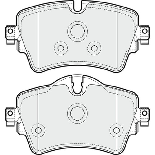Brake pads set - set, cooper