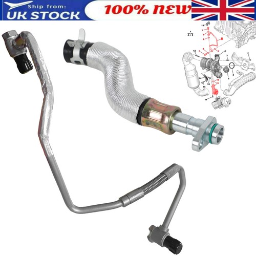 Turbocharger oil return pipe - oil,