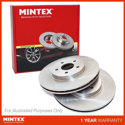 Brake discs vented front - 2x,