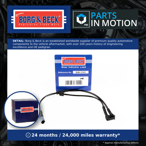 Brake pad wear - pad, indicator