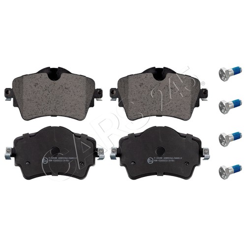Front disc brake pad set - brake, febi