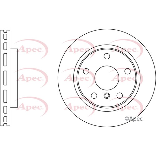 Brake discs vented - brake, mini