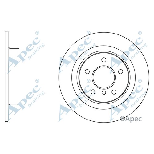 Brake discs solid for mini - solid,