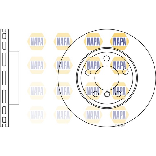 Brake discs vented - vented, for
