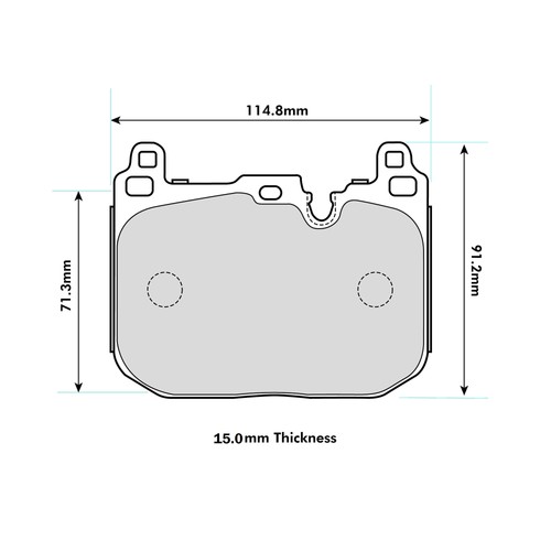 Mintex mrm1801 front brake - mrm1801,
