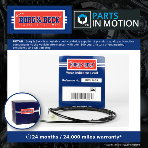Brake pad wear indicator - brake,