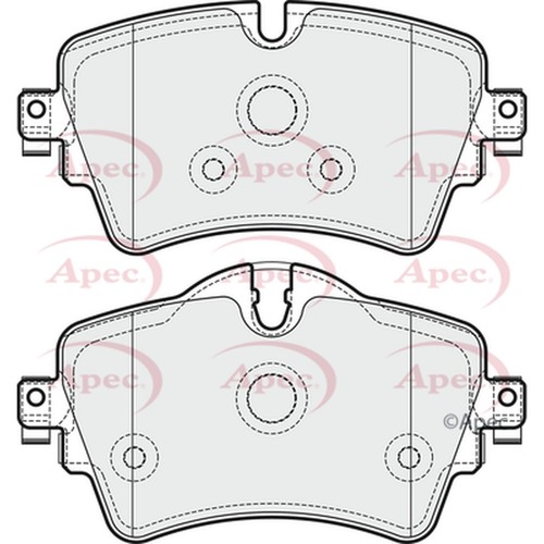 Brake pads set for - set, mini
