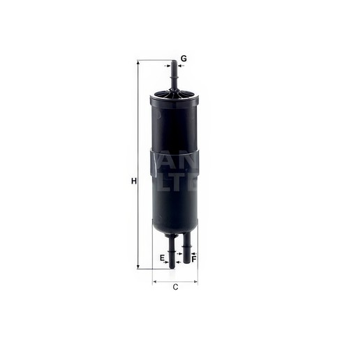 Mann wk6030 fuel - filter, fits