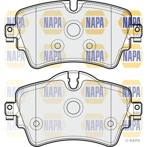 Brake pads set for - pads, cooper
