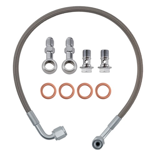 Oil feed line - oil,