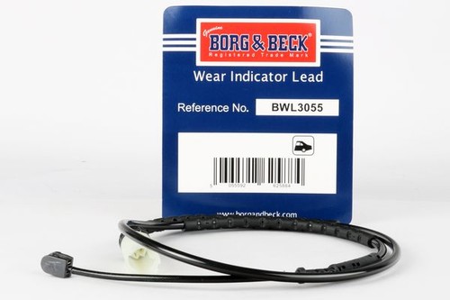 Rear brake pad - wear, sensor