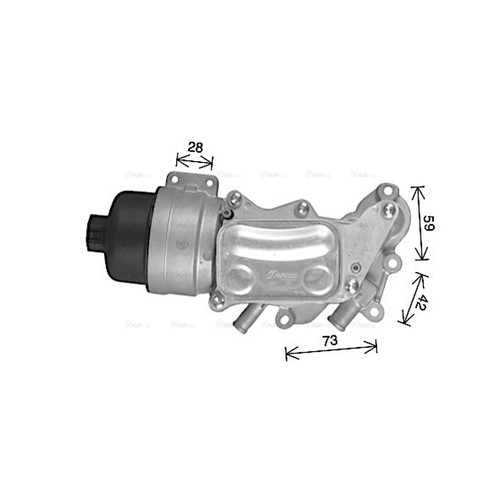 Oil cooler for - for, mini