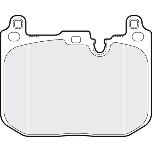 Brake pads set - for, mini