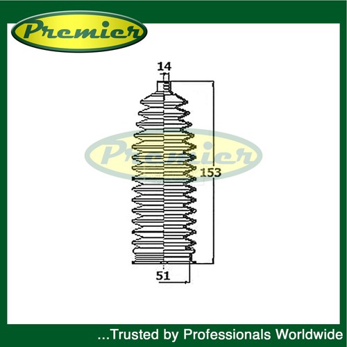 Premier front steering - steering, rack