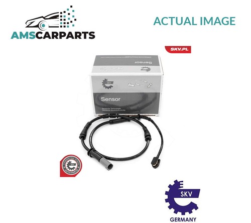 Brake pad wear sensor warning - brake,