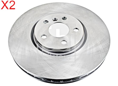 Front brake disc - brake, x2