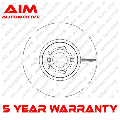 Brake disc front aim fits - aim,