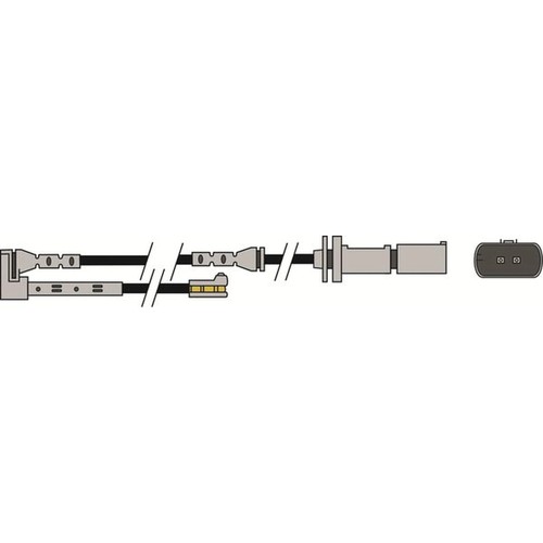 Front brake pad - brake, sensor